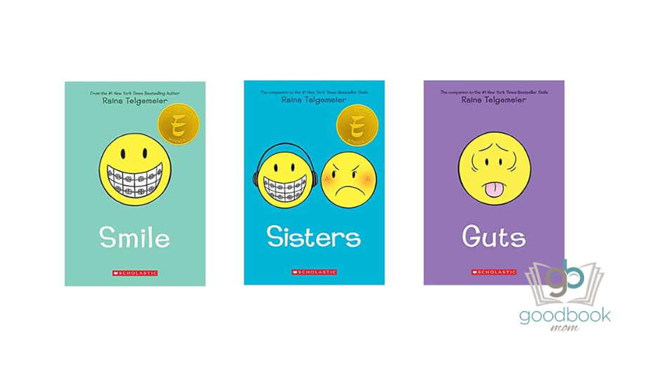 smile guts sisters books